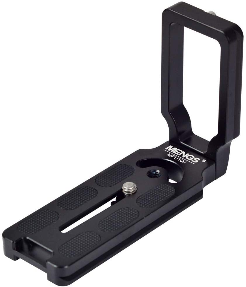 Montura en L universal MENGS – liberación rápida para tu cámara