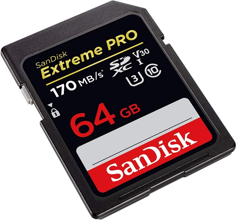 Sandisk Extreme PRO 64 GB- tarjeta SD para fotografía