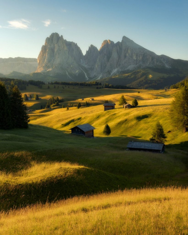 Prairie Houses (Alpe di Siusi, Italy)
