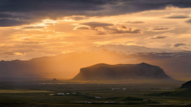 Luz celestial (Iceland)